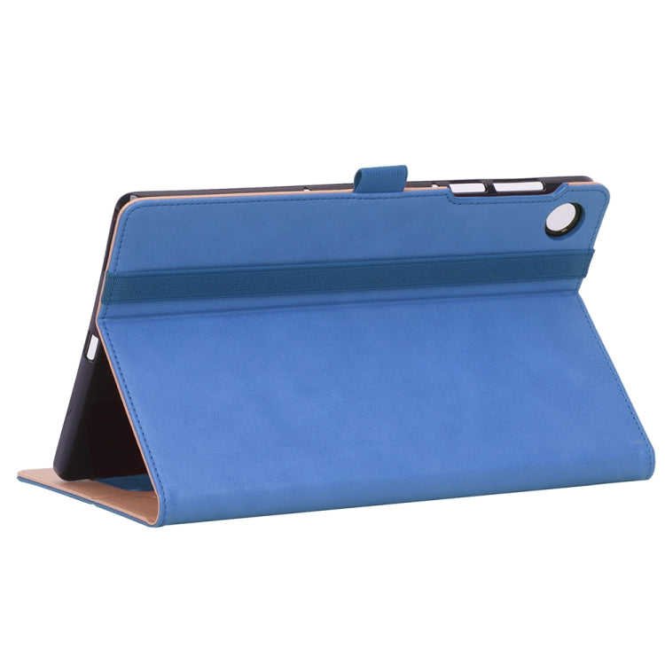 For Lenovo Tab M10 Plus (TB-X606F) Retro Texture PU + TPU Horizontal Flip  Leather Case with Holder & Card Slots & Hand Strap