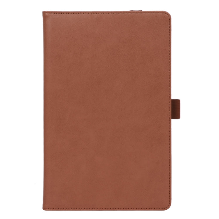 For Lenovo Tab M10 Plus (TB-X606F) Retro Texture PU + TPU Horizontal Flip  Leather Case with Holder & Card Slots & Hand Strap