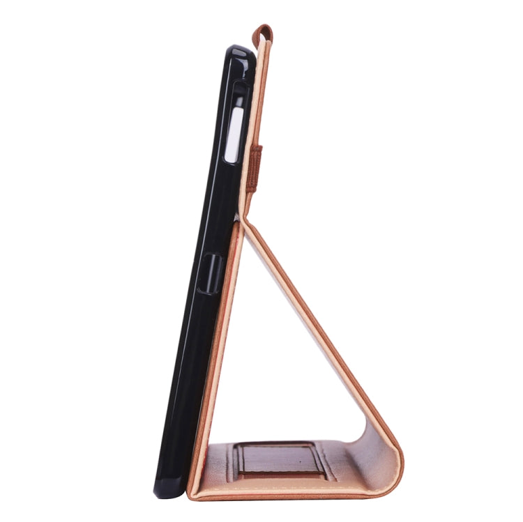 For Lenovo Tab M10 Plus (TB-X606F) Retro Texture PU + TPU Horizontal Flip  Leather Case with Holder & Card Slots & Hand Strap