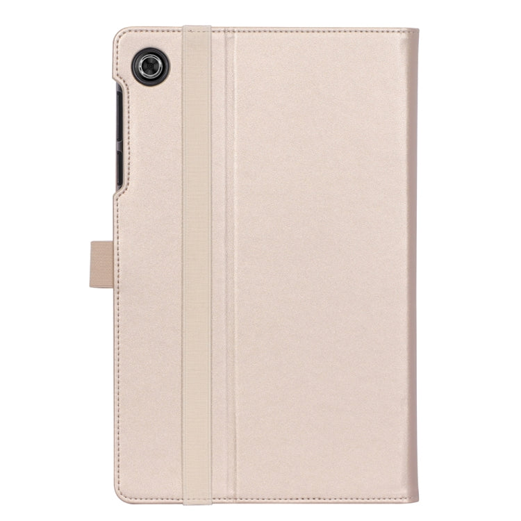 For Lenovo Tab M10 Plus (TB-X606F) Retro Texture PU + TPU Horizontal Flip  Leather Case with Holder & Card Slots & Hand Strap
