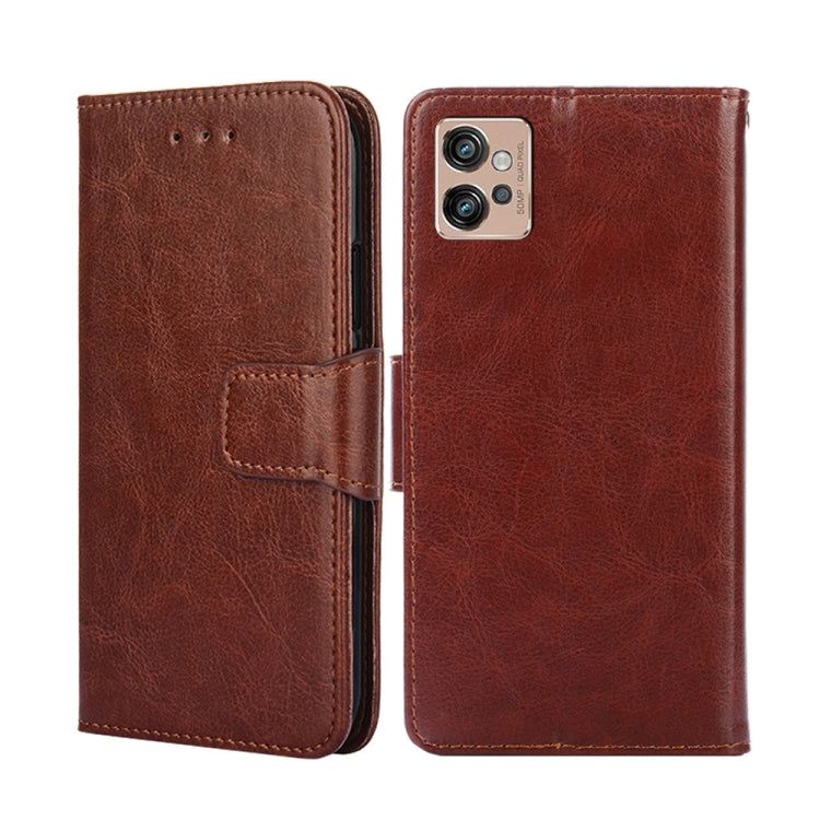 For Motorola Moto G32 4G Crystal Texture Leather Phone Case