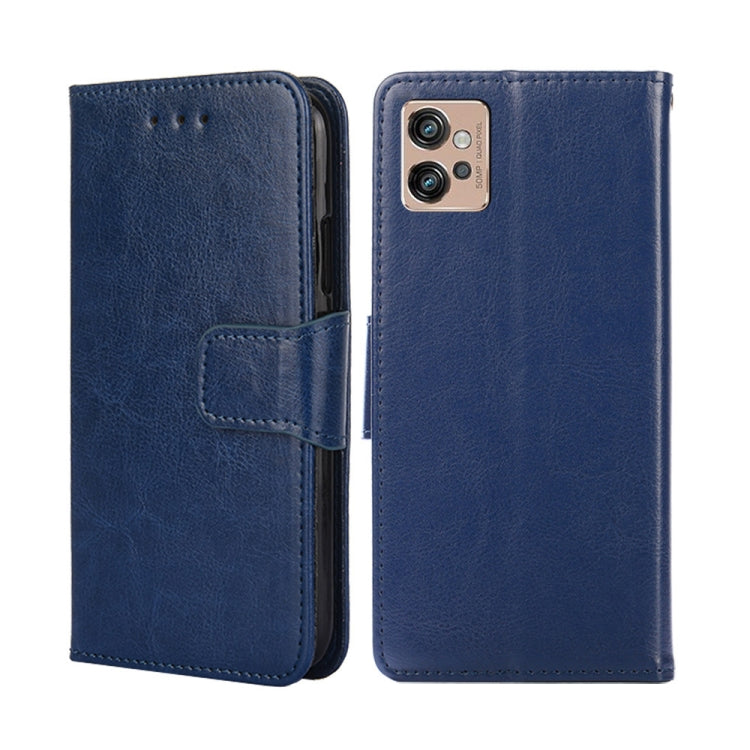 For Motorola Moto G32 4G Crystal Texture Leather Phone Case