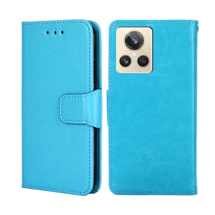For Realme GT2 Explorer Master Crystal Texture Leather Phone Case