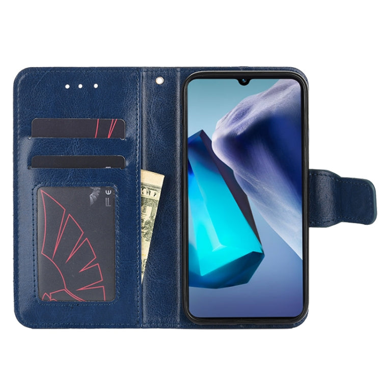 For vivo iQOO Z6 44W/T1 Snapdragon 680 Crystal Texture Leather Phone Case