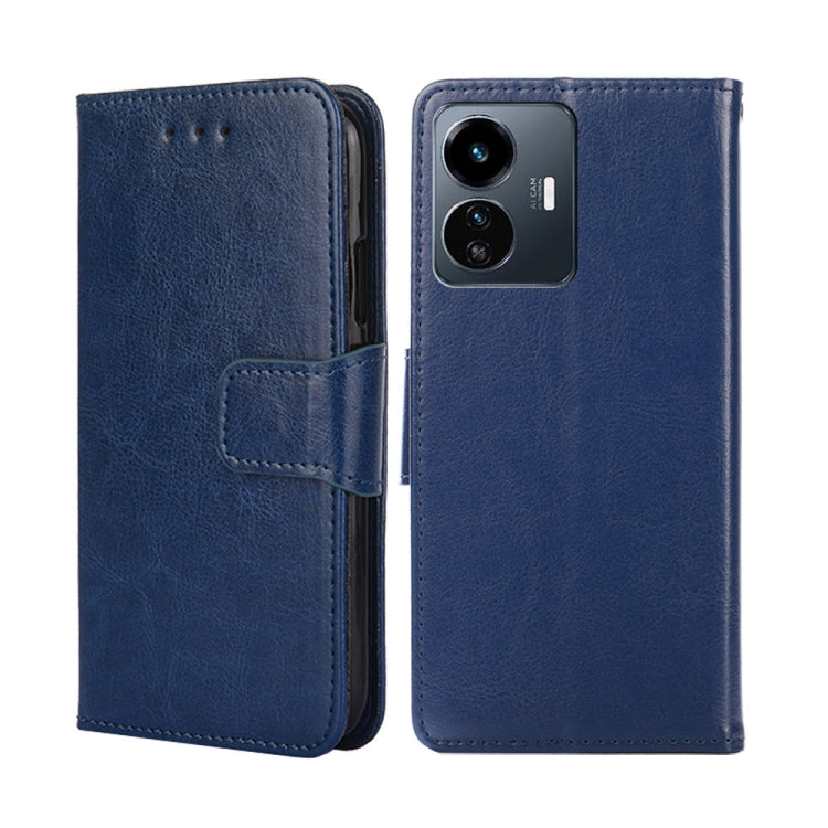 For vivo Y77 5G Global Crystal Texture Leather Phone Case