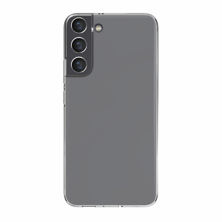 For Samsung Galaxy S22+ 5G Waterproof Texture TPU Phone Case(Transparent)
