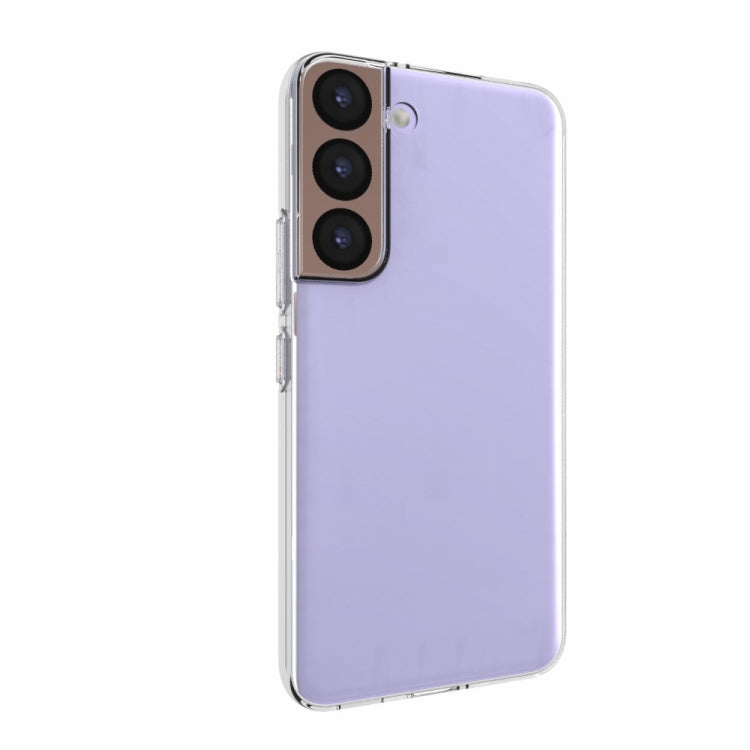 For Samsung Galaxy S22 5G Waterproof Texture TPU Phone Case(Transparent)