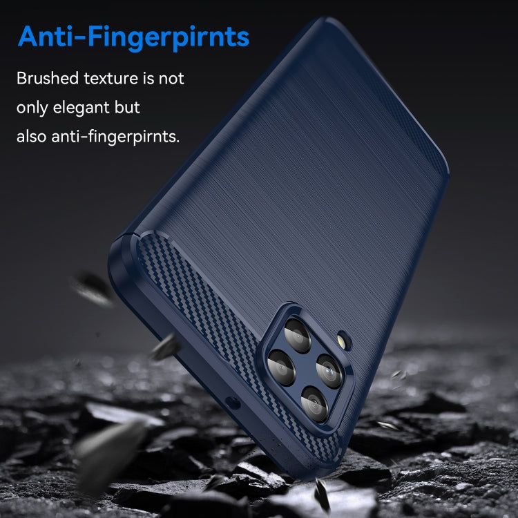For Samsung Galaxy Jump2 Brushed Texture Carbon Fiber TPU Phone Case