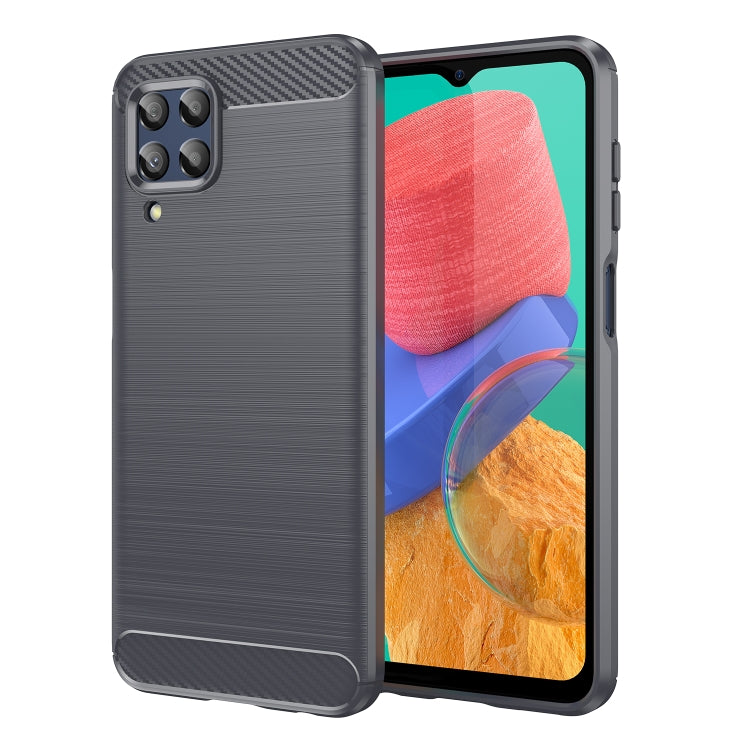 For Samsung Galaxy Jump2 Brushed Texture Carbon Fiber TPU Phone Case