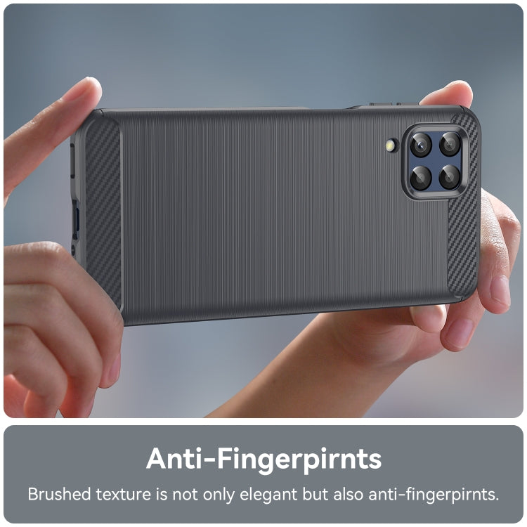 For Samsung Galaxy Jump2 Brushed Texture Carbon Fiber TPU Phone Case