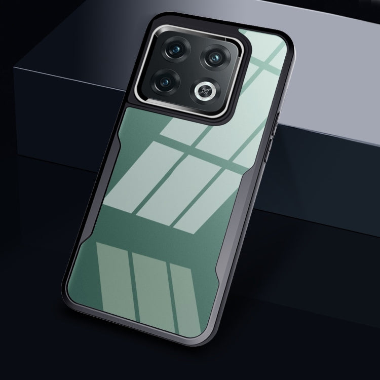 For OnePlus 10 Pro Transparent Acrylic + TPU Phone Case