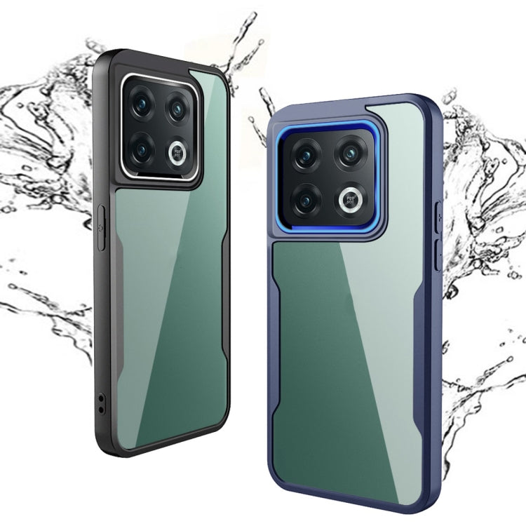 For OnePlus 10 Pro Transparent Acrylic + TPU Phone Case