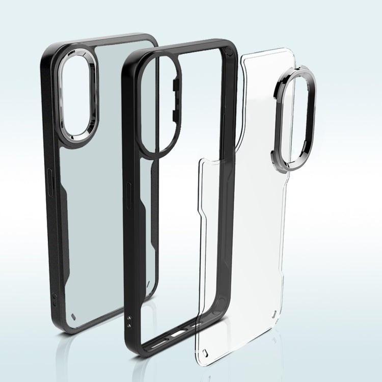 For OnePlus 10 Pro Transparent Acrylic + TPU Phone Case