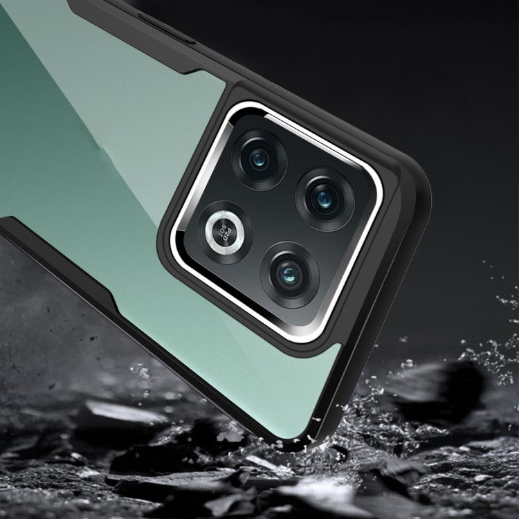 For OnePlus 10 Pro Transparent Acrylic + TPU Phone Case