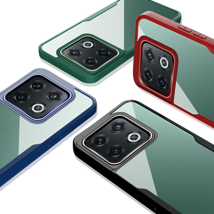 For OnePlus 10 Pro Transparent Acrylic + TPU Phone Case