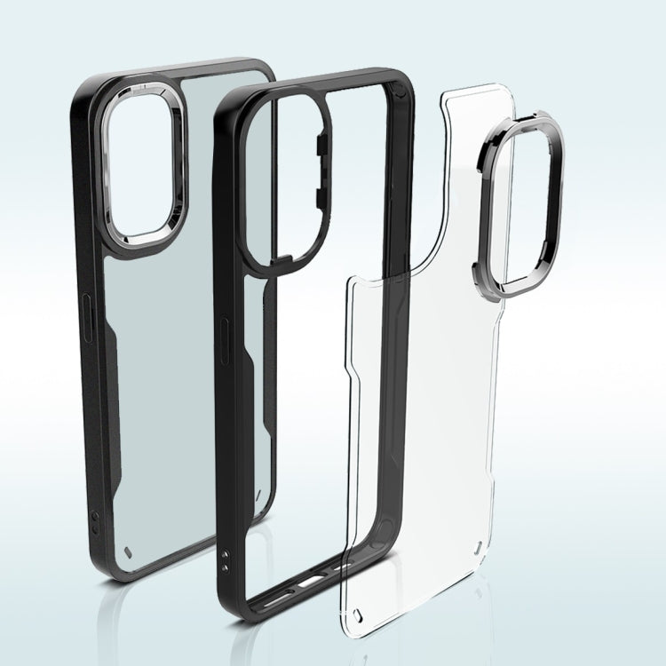For OnePlus Nord 2 5G Transparent Acrylic + TPU Phone Case