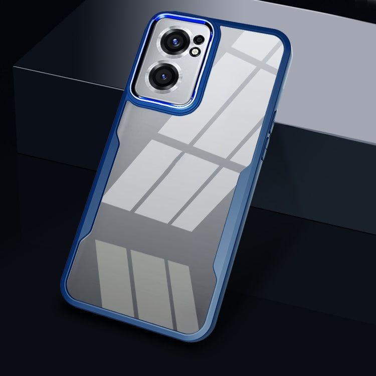 For OnePlus Nord CE 2 5G Transparent Acrylic + TPU Phone Case