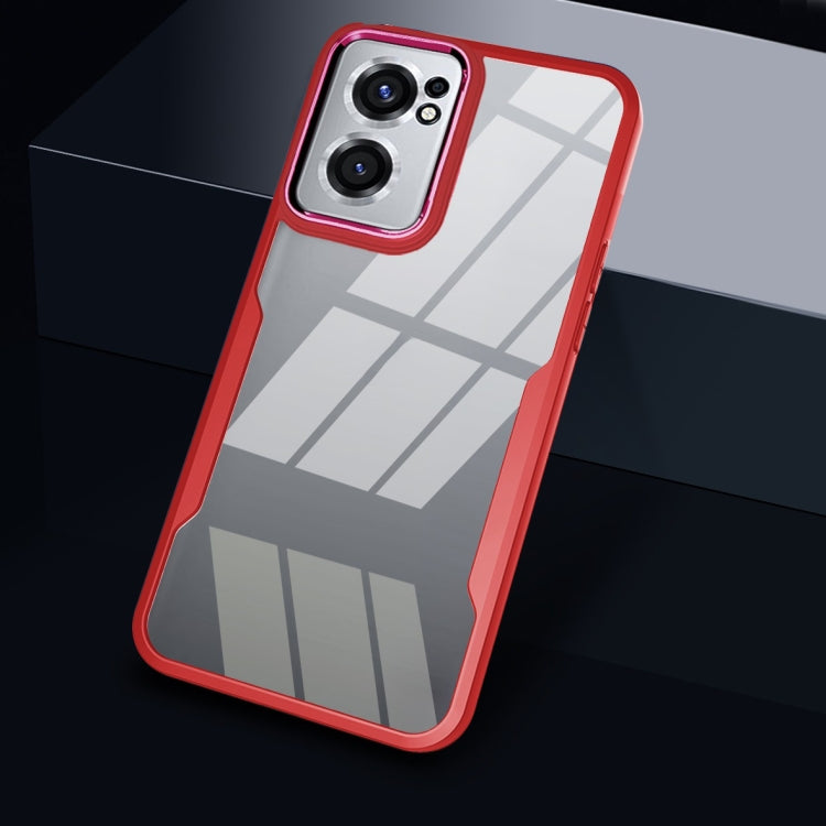 For OnePlus Nord CE 2 5G Transparent Acrylic + TPU Phone Case