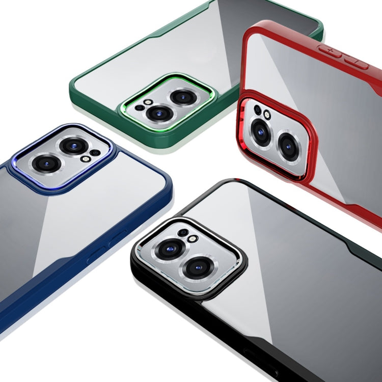 For OnePlus Nord CE 2 5G Transparent Acrylic + TPU Phone Case