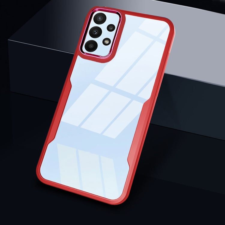 For Samsung Galaxy A53 Transparent Acrylic + TPU Phone Case