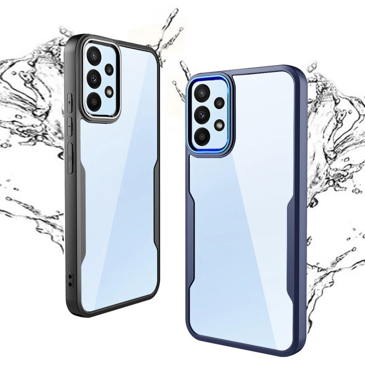 For Samsung Galaxy A53 Transparent Acrylic + TPU Phone Case