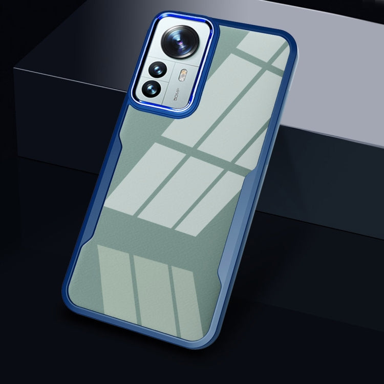 For Xiaomi 12 Pro Transparent Acrylic + TPU Phone Case