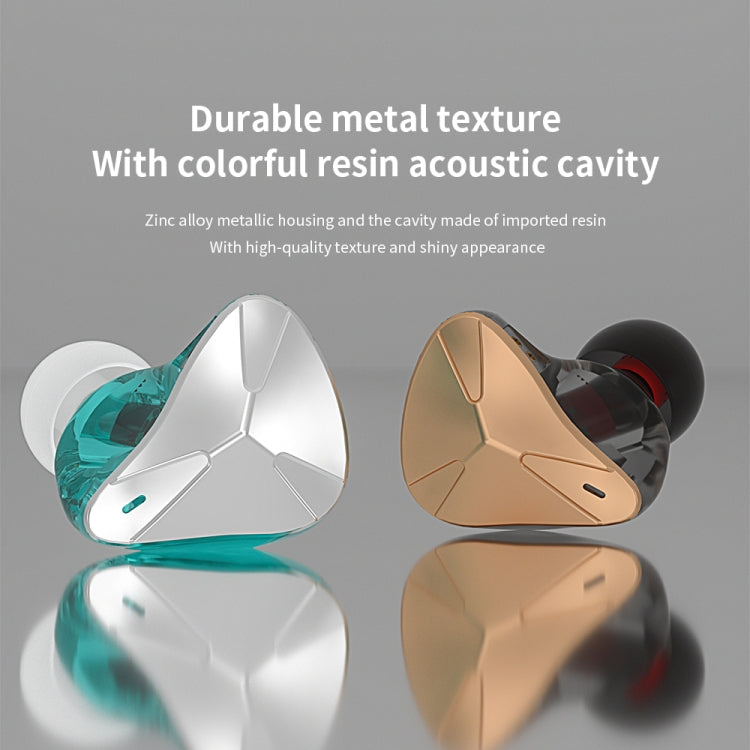 CVJ Demon Double Dynamic Coil HiFi Music Wired Earphone No Mic