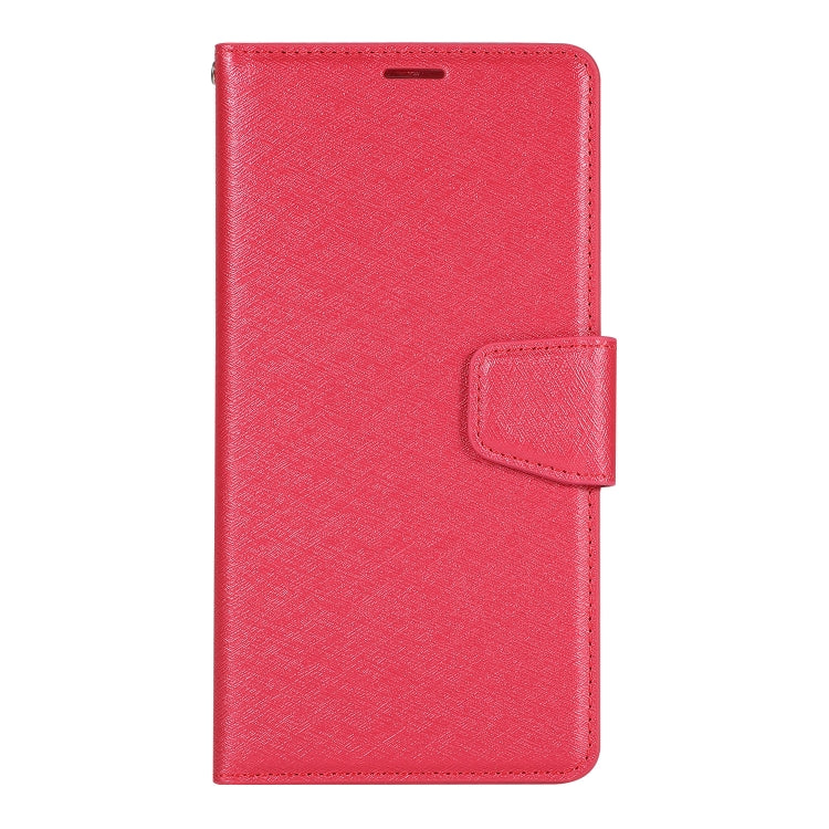 For OPPO A7 Silk Texture Horizontal Flip Leather Case with Holder & Card Slots & Wallet & Photo Frame
