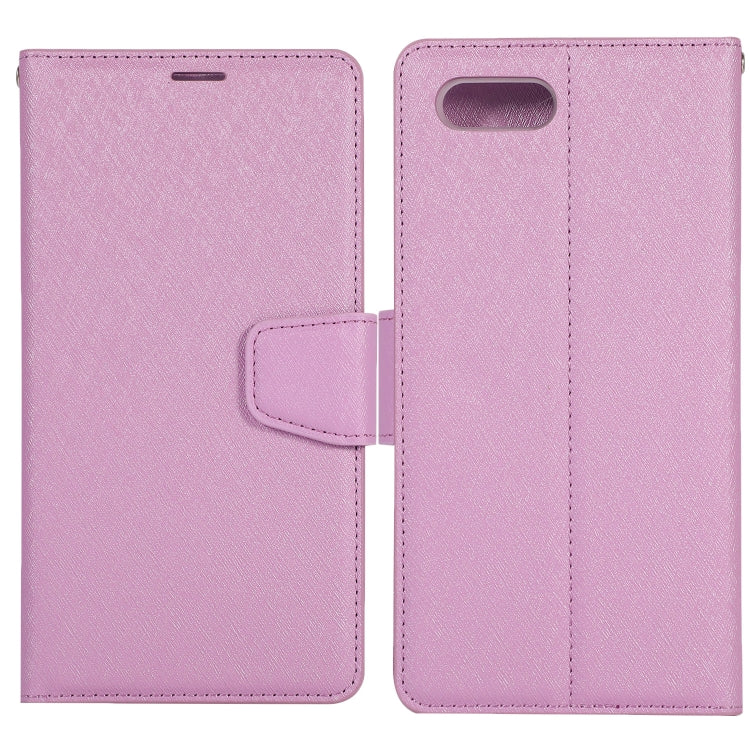For OPPO A7 Silk Texture Horizontal Flip Leather Case with Holder & Card Slots & Wallet & Photo Frame