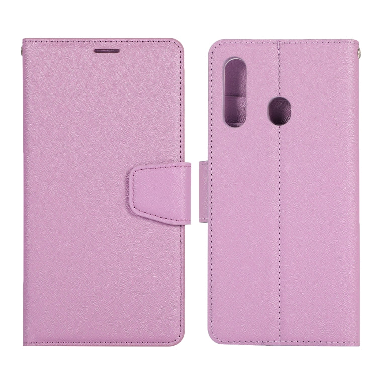 For Huawei Y6s (2020) Silk Texture Horizontal Flip Leather Case with Holder & Card Slots & Wallet & Photo Frame