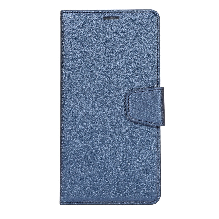 For Huawei Y9s (2020) Silk Texture Horizontal Flip Leather Case with Holder & Card Slots & Wallet & Photo Frame