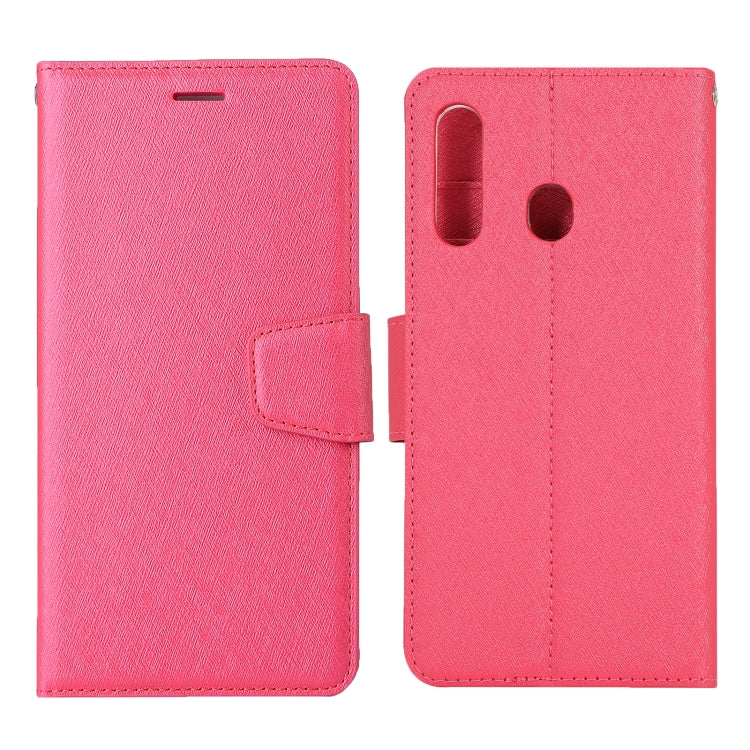 For Huawei Y9 Prime Silk Texture Horizontal Flip Leather Case with Holder & Card Slots & Wallet & Photo Frame