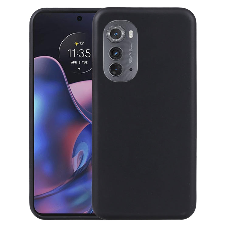 For Motorola Edge (2022) TPU Phone Case(Black)