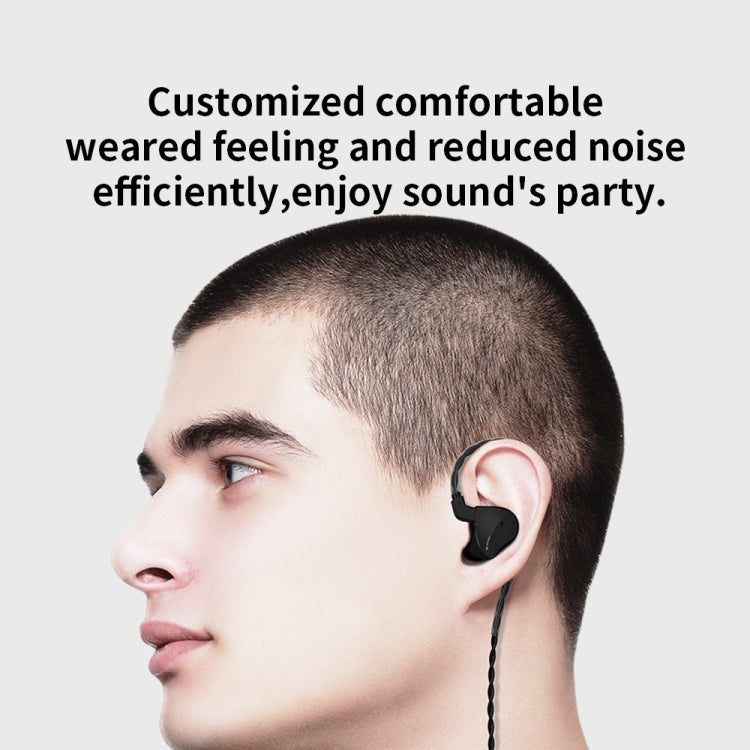 CVJ Mirror Hybrid Technology HiFi Music Wired Earphone No Mic