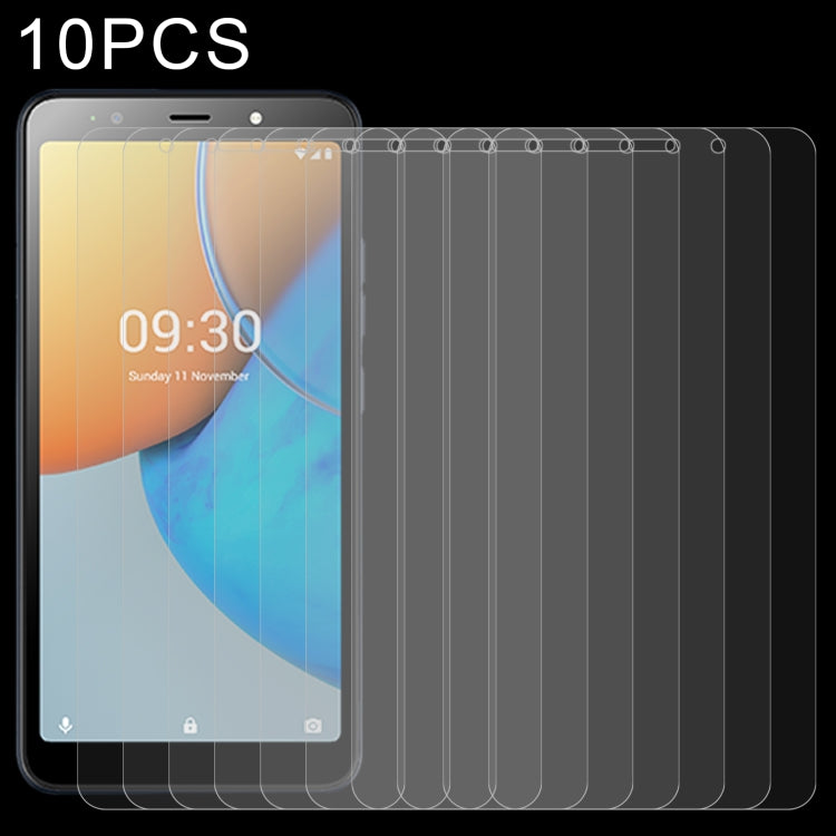 10 PCS 0.26mm 9H 2.5D Tempered Glass Film For Tecno Pop 6 Go