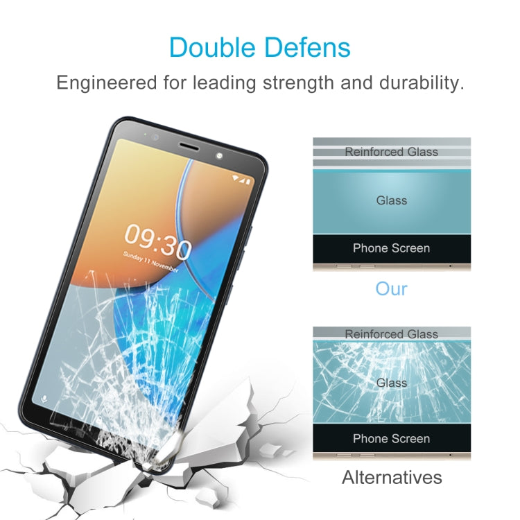 10 PCS 0.26mm 9H 2.5D Tempered Glass Film For Tecno Pop 6 Go