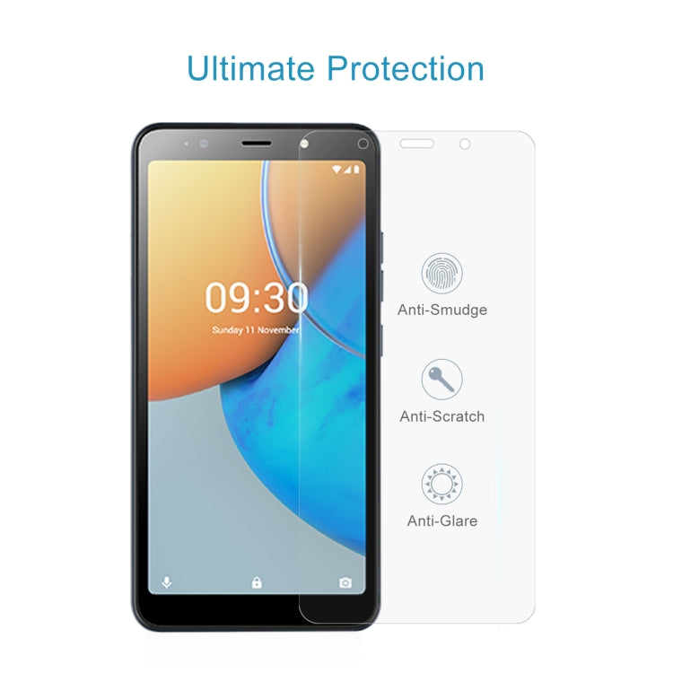 50 PCS 0.26mm 9H 2.5D Tempered Glass Film For Tecno Pop 6 Go