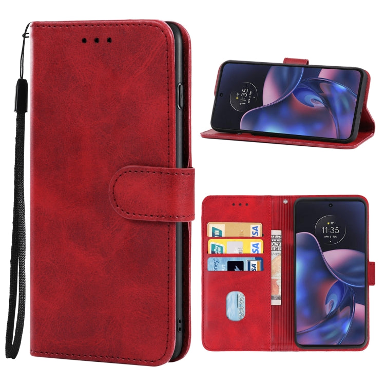 For Motorola Edge Leather Phone Case