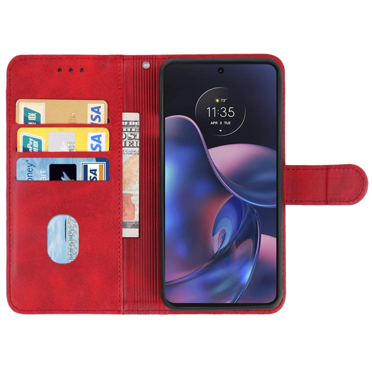 For Motorola Edge Leather Phone Case