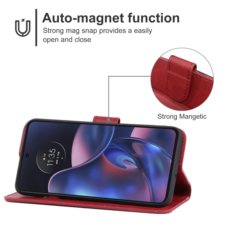 For Motorola Edge Leather Phone Case