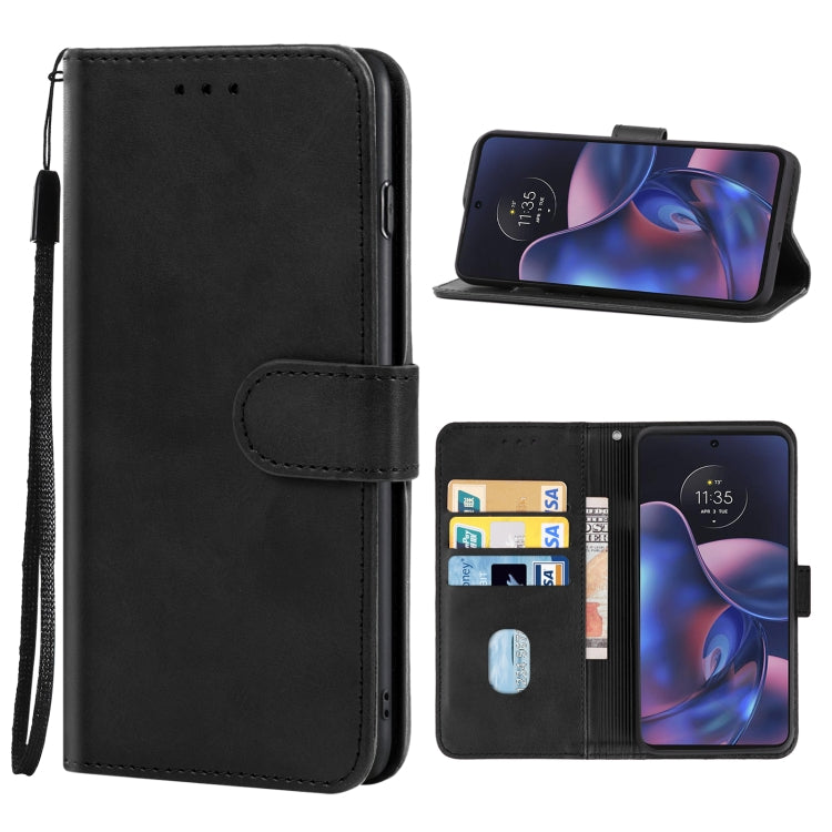 For Motorola Edge Leather Phone Case