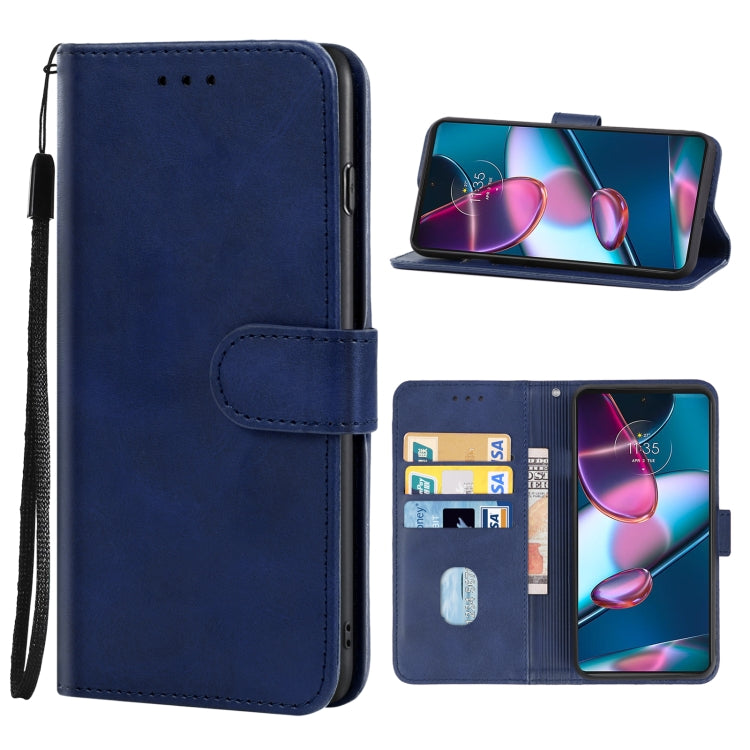 For Motorola Edge+ 5G UW Leather Phone Case