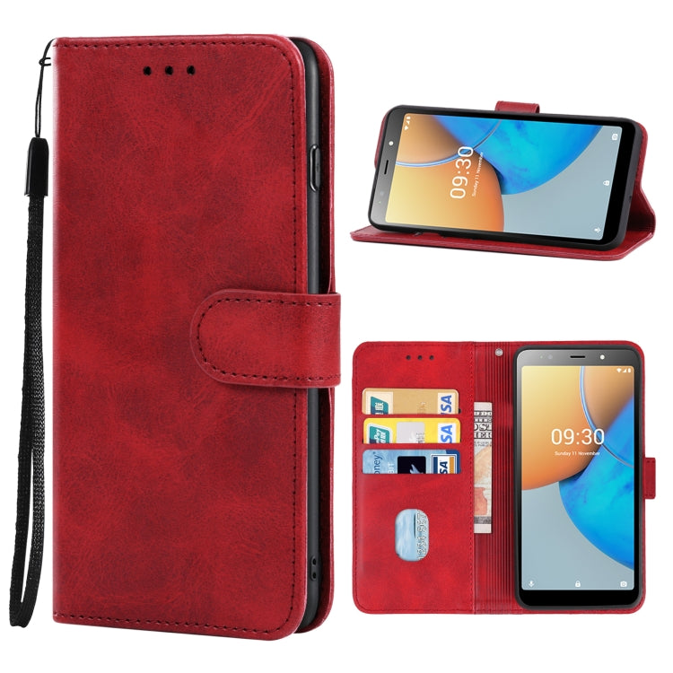 For Tecno Pop 6 Go Leather Phone Case
