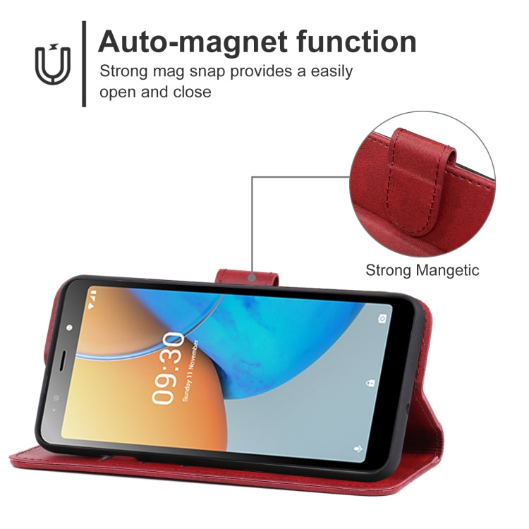 For Tecno Pop 6 Go Leather Phone Case