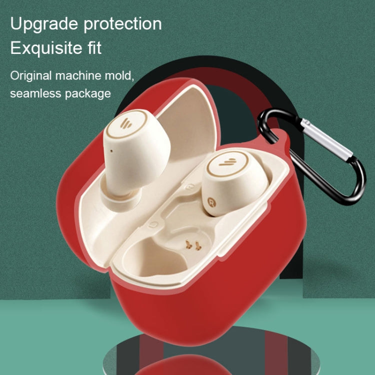 For Edifier TWS1 Pro Pure Color Bluetooth Earphone Silicone Case