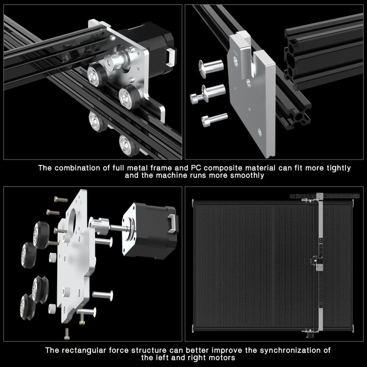 NEJE MASTER 3 MAX Laser Engraver with A40640 Dual Laser Beam Module