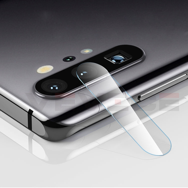 10 PCS For Galaxy Note 10 Plus 0.3mm 2.5D 9H Rear Camera Lens Flexible Tempered Glass Film