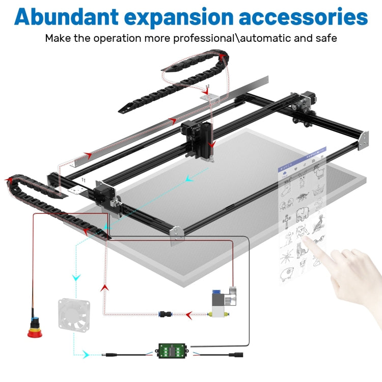 NEJE MASTER 3 MAX Laser Engraver with E30130 Laser Module