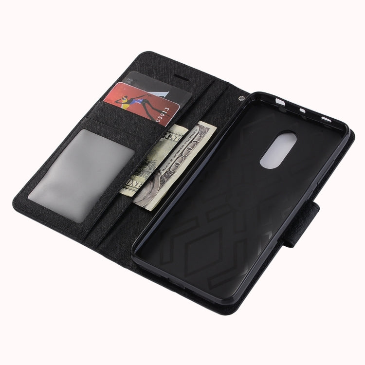 For Xiaomi Redmi 8 Silk Texture Horizontal Flip Leather Case with Holder & Card Slots & Wallet & Photo Frame