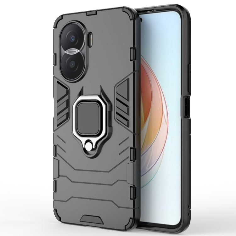 For Honor X40i Shockproof PC + TPU Protective Case with Magnetic Ring Holder